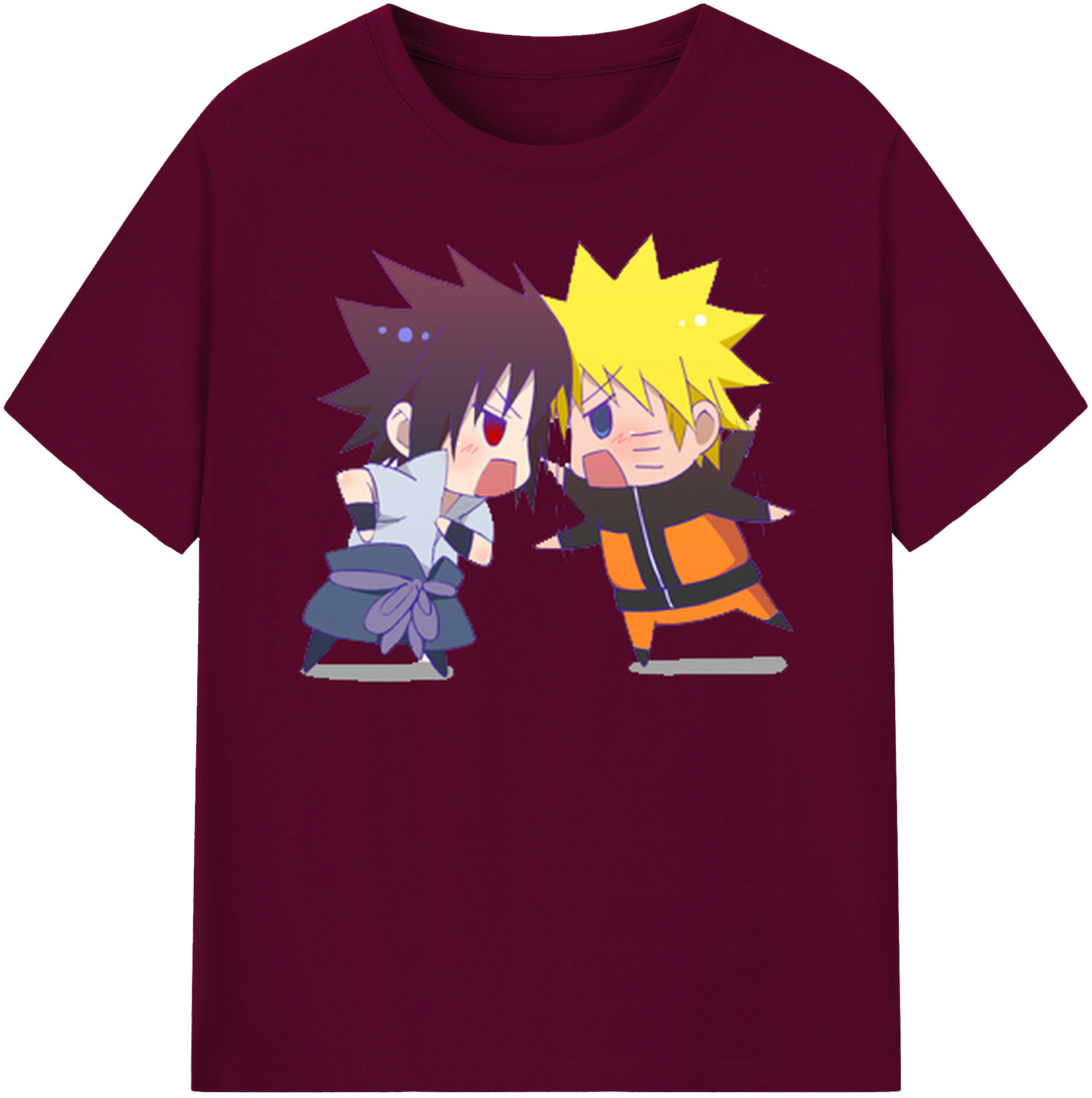 （画像用） NARUTO -ナルト- うずまき ナルト Uzumaki Naruto レディースカジュアルプリントTシャツ（綿100％）